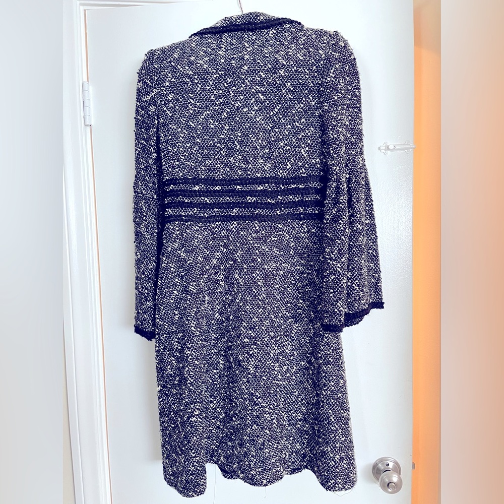 Nanette Lepore fitted vintage boucle jacket.